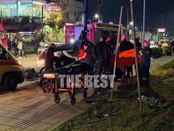 Τροχαίο δυστύχημα στην Πάτρα: Νεκροί ένας 19χρονος και μία 17χρονη - Το ΙΧ τους μετατράπηκε σε άμορφη μάζα