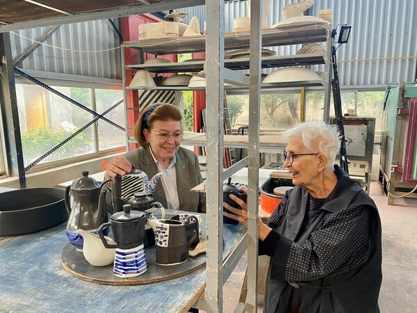 Σε τροχιά επανεκκίνησης το εργαστήριο Κεραμικής της Ελένης Βερναδάκη