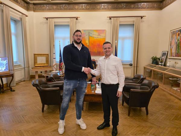 Συνάντηση Δημάρχου Αθηναίων με τον νέο Πρόεδρο της Ιχθυαγοράς Βαρβακείου