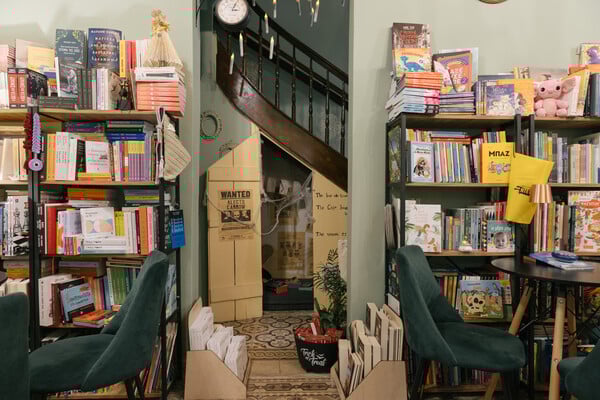  Σ’ ένα αρχοντικό του 1892 θα βρεις το πιο ήσυχο βιβλιοκαφέ