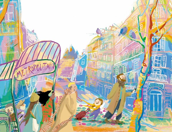 O εικονογράφος Βασίλης Κουτσογιάννης δυσκολεύεται να περιγράψει το στυλ του