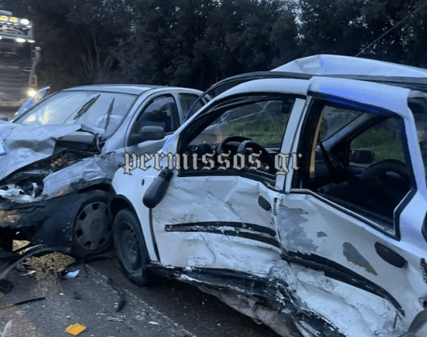 Τροχαίο στη Θηβών- Χαλκίδας: Ένας 57χρονος νεκρός και ένα τραυματίας