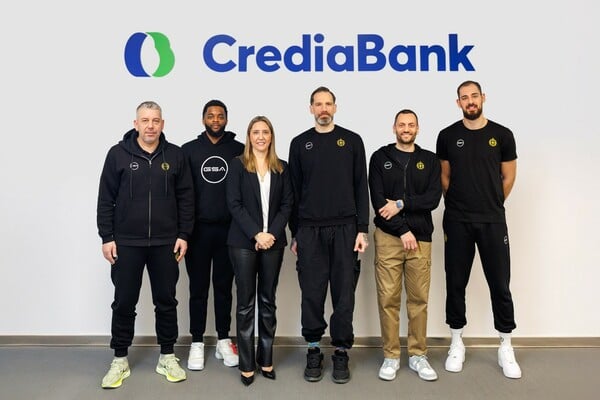 Η CrediaBank συνοδοιπόρος Ελλήνων αθλητών στη διαδρομή προς την κορυφή
