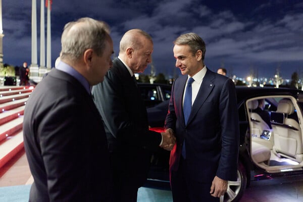 ΜΗΤΣΟΤΑΚΗΣ ΕΡΝΤΟΓΑΝ ΣΥΝΑΝΤΗΣΗ ΤΟΥΡΚΙΑ ΕΛΛΑΔΑ ΓΕΥΜΑ