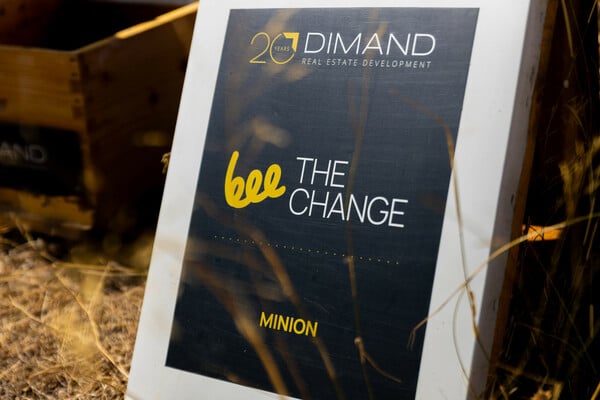 Η DIMAND φέρνει τις μέλισσες στην καρδιά της πόλης
