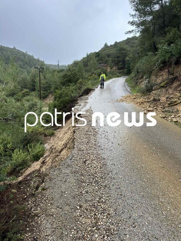 Κακοκαιρία: Ανυπολόγιστες ζημιές σε Πελοπόννησο και Κρήτη - Κατολισθήσεις και υπερχειλίσεις ποταμών