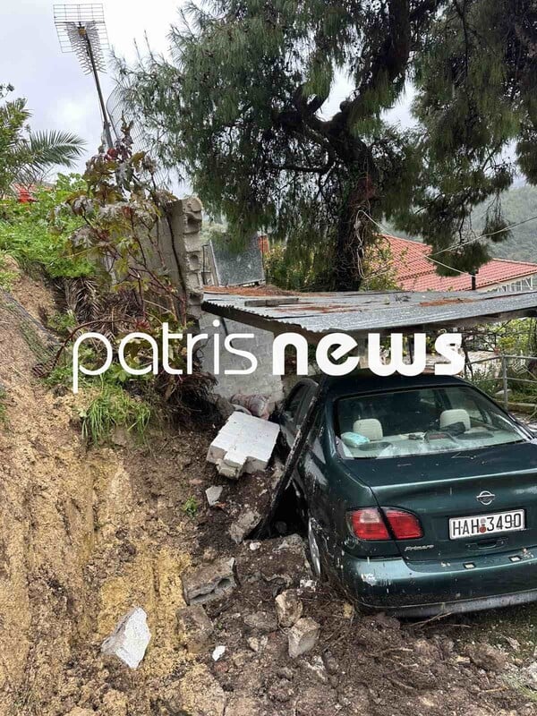 Κακοκαιρία: Ανυπολόγιστες ζημιές σε Πελοπόννησο και Κρήτη - Κατολισθήσεις και υπερχειλίσεις ποταμών