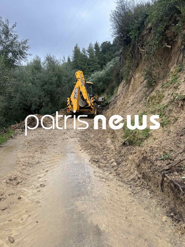 Κακοκαιρία: Ανυπολόγιστες ζημιές σε Πελοπόννησο και Κρήτη - Κατολισθήσεις και υπερχειλίσεις ποταμών