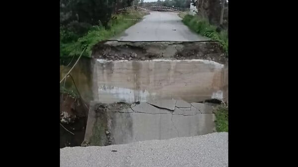 Κακοκαιρία: Ανυπολόγιστες ζημιές σε Πελοπόννησο και Κρήτη - Κατολισθήσεις και υπερχειλίσεις ποταμών