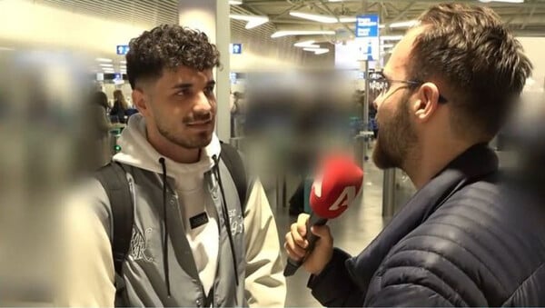 Στέφανος Παπαδόπουλος: «Περαστικά» - Η απάντησή του σε ερώτηση για τον Γιώργο Μαζωνάκη