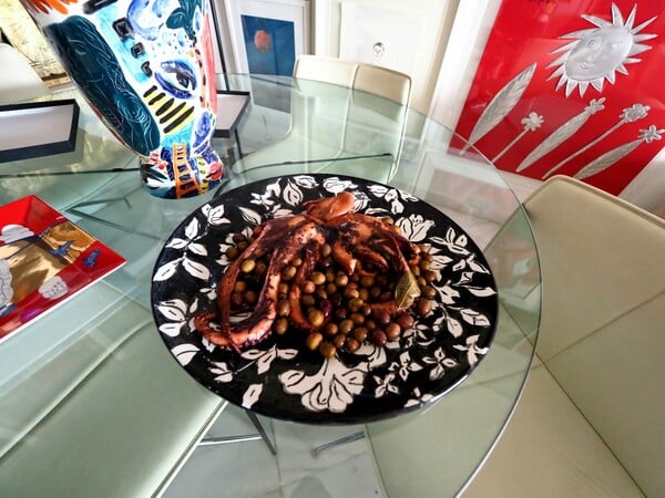 Έργα τέχνης στο τραπέζι της Καθαράς Δευτέρας