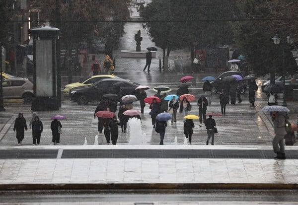 ΒΡΟΧΗ ΑΤΤΙΚΗ ΤΙ ΩΡΑ