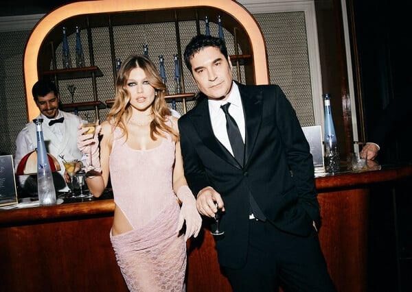 Ο Χριστόφορος Παπακαλιάτης και η Κλέλια Ανδριολάτου στα βραβεία BAFTA και το after-party με την Grey Goose Altius