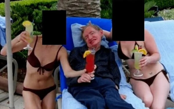 Αρχεία Έπσταϊν: Η οικογένεια του Στίβεν Χόκινγκ υποστηρίζει ότι οι γυναίκες στη φωτογραφία ήταν φροντίστριές του