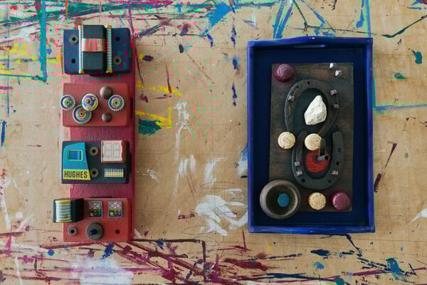 Όπυ Ζούνη: Μέσα στο σπίτι και το ατελιέ της  