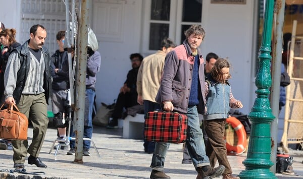 Βίντεο και φωτογραφίες του Μπραντ Πιτ στην Ύδρα