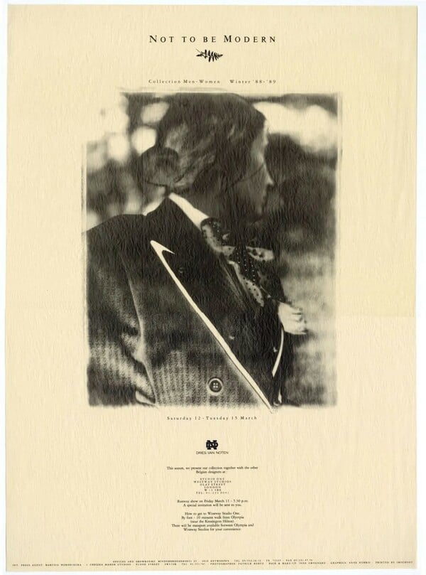 Οι Antwerp Six επιστρέφουν στην Αμβέρσα: Μια σπάνια έκθεση 40 χρόνια μετά την επανάσταση της βελγικής μόδας