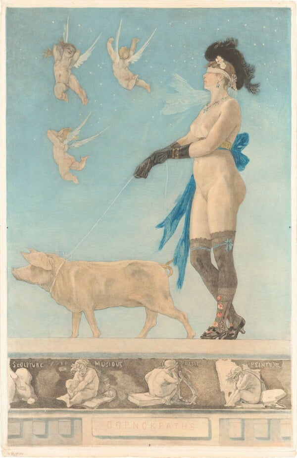 Ο Félicien Rops επιστρέφει: Ερωτισμός, σκάνδαλο και συμβολισμός στη Ζυρίχη