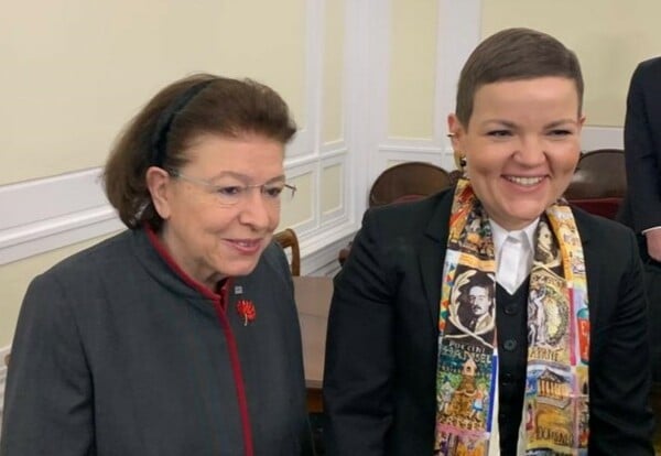 Η Λίνα Μενδώνη συναντήθηκε με την υπουργό Πολιτισμού και Εθνικής Κληρονομιάς της Πολωνίας