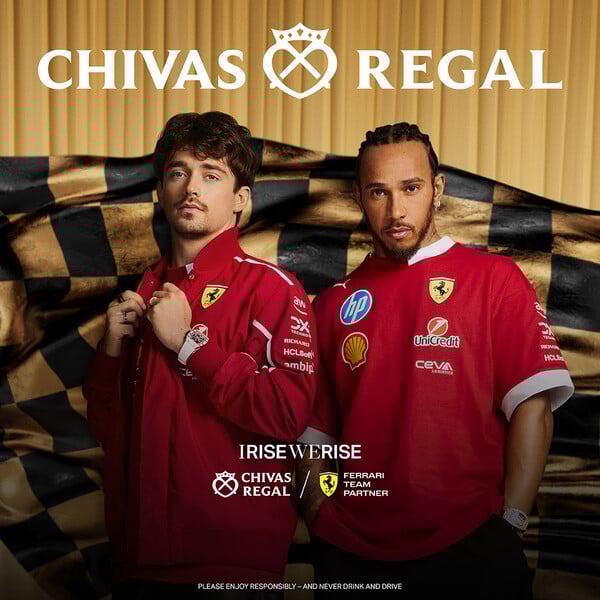 Ο ρυθμός της τελειότητας: To Chivas Regal τιμά τη δεξιοτεχνία της Scuderia Ferrari HP