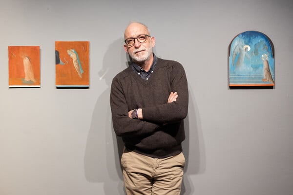 Ο Βαγγέλης Γκόκας ανακαλύπτει τη ζωγραφική ξανά