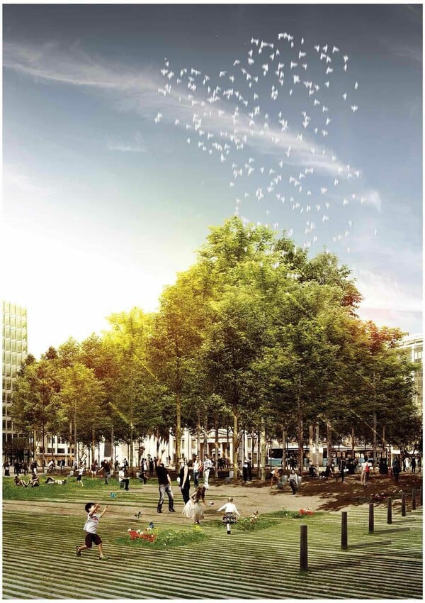 ΠΛΑΤΕΙΑ ΕΛΕΥΘΕΡΙΑΣ ΑΝΑΠΛΑΣΗ ΠΑΡΚΟ ΜΝΗΜΗΣ ΘΕΣΣΑΛΟΝΙΚΗ