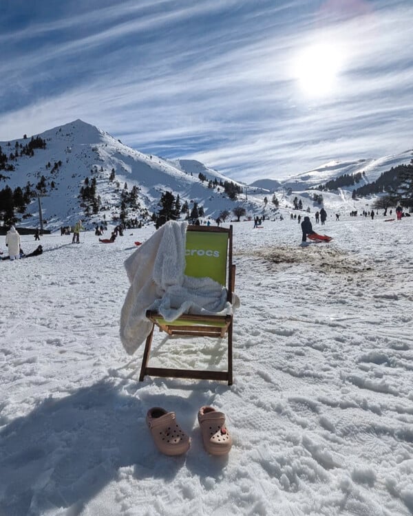 Η Crocs™ στο Χιονοδρομικό Κέντρο Καλαβρύτων
