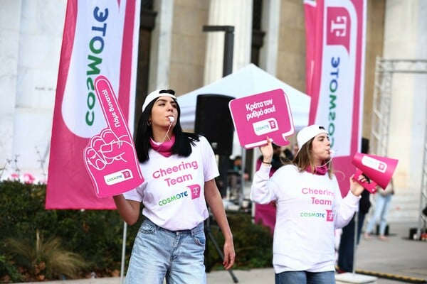 Μια ξεχωριστή Κυριακή στον 14ο Ημιμαραθώνιο της Αθήνας με την COSMOTE TELEKOM