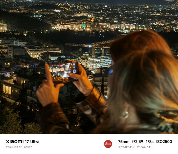 Φωτογραφίζοντας την Αθήνα από ψηλά με το Xiaomi 17 Ultra