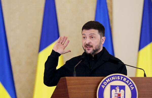 ΒΟΛΟΝΤΙΜΙΡ ΖΕΛΕΝΣΚΙ ΗΠΑ ΟΥΚΡΑΝΙΑ ΡΩΣΙΑ ΔΙΑΠΡΑΓΜΑΤΕΥΣΕΙΣ