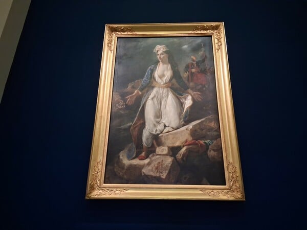 Ο Ευγένιος Ντελακρουά στο Μεσολόγγι