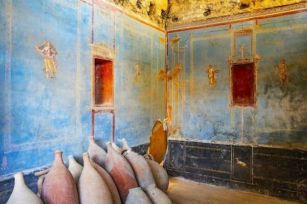 Πόσο ακριβό ήταν το μπλε χρώμα στην Πομπηία;