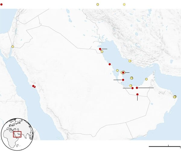 Σενάριο καταστροφής: Οπτική χαρτογράφηση των επιθέσεων σε πετρελαϊκές και ενεργειακές εγκαταστάσεις στη Μέση Ανατολή