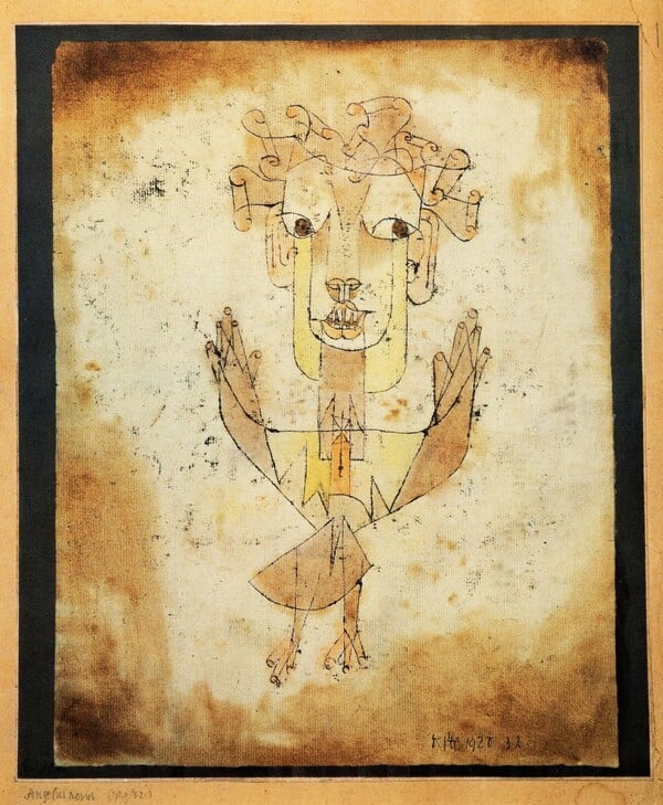 Το Angelus Novus του Paul Klee καθυστερεί να φτάσει στη Νέα Υόρκη λόγω του πολέμου στη Μέση Ανατολή