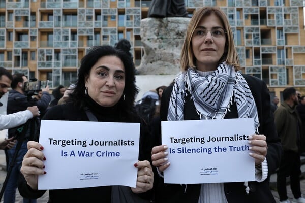 Λίβανος: Τρεις δημοσιογράφοι νεκροί από ισραηλινό πλήγμα – Αντιδράσεις για «παραβίαση του διεθνούς δικαίου»