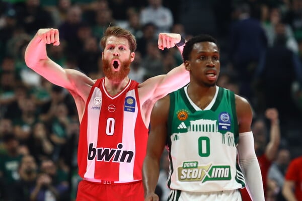 Παναθηναϊκός - Ολυμπιακός, 94 - 101 : Σημαντικό διπλό για τους «ερυθρόλευκους» στο ΟΑΚΑ