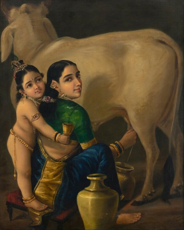 Εμβληματικός πίνακας του Ράτζα Ράβι Βάρμα πωλήθηκε για 17,9 εκατ. δολάρια