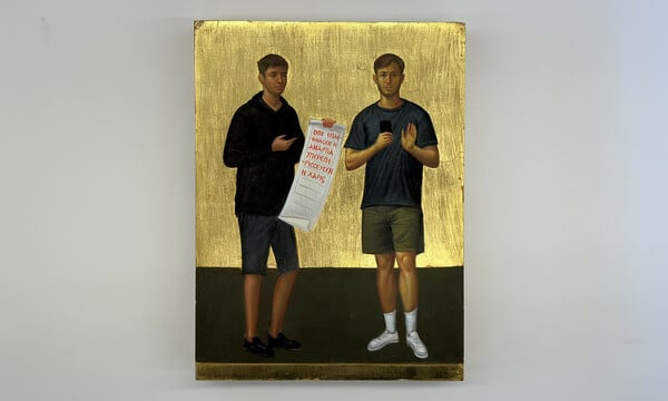 Οι μορφές του Ιωακείμ Κουμούση αιωρούνται μεταξύ του ιερού και του ανθρώπινου