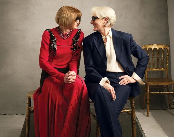 ΜΕΡΙΛ ΣΤΡΙΠ ΑΝΝΑ ΓΟΥΙΝΤΟΥΡ ΕΞΩΦΥΛΛΟ VOGUE