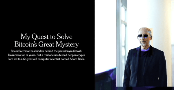 Οι New York Times «δείχνουν» τον μυστηριώδη δημιουργό του Bitcoin - Ο ίδιος το αρνείται