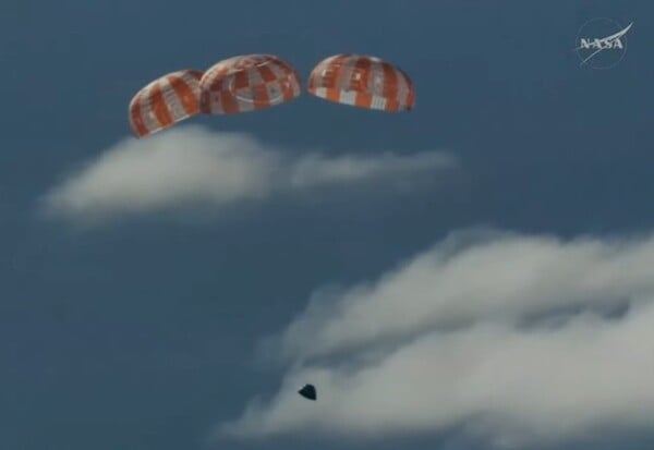 ARTEMIS II ΕΠΙΣΤΡΟΦΗ ΓΗ