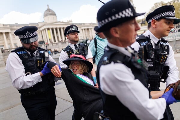 Λονδίνο: 500 συλλήψεις σε διαδήλωση υπέρ της Palestine Action, παρά την απόφαση δικαστηρίου