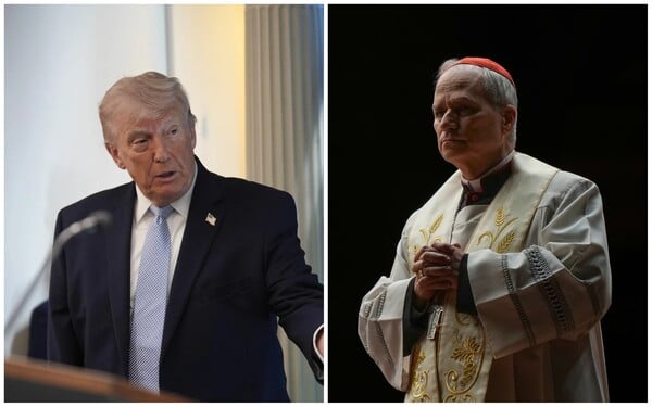 ΕΠΙΘΕΣΗ ΤΡΑΜΠ ΠΑΠΑΣ ΛΕΩΝ