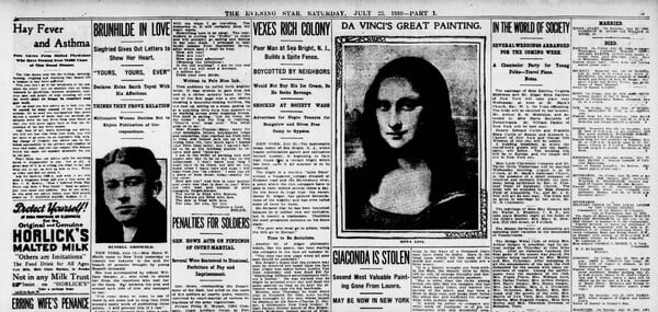 Ο Άντριου Λόιντ Γουέμπερ ετοιμάζει μιούζικαλ για την κλοπή της Μόνα Λίζα