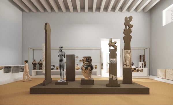 Λίνα Μενδώνη: Προχωρά ο σχεδιασμός του εκσυγχρονισμού του Εθνικού Αρχαιολογικού και του Επιγραφικού Μουσείου