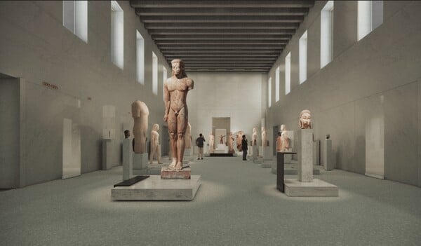 Λίνα Μενδώνη: Προχωρά ο σχεδιασμός του εκσυγχρονισμού του Εθνικού Αρχαιολογικού και του Επιγραφικού Μουσείου