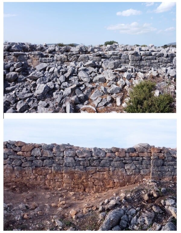 ΥΠΠΟ: Αποκαταστάθηκαν η Νότια Πύλη της μυκηναϊκής ακρόπολης του Γλα και μέρος του κυκλώπειου τείχους της