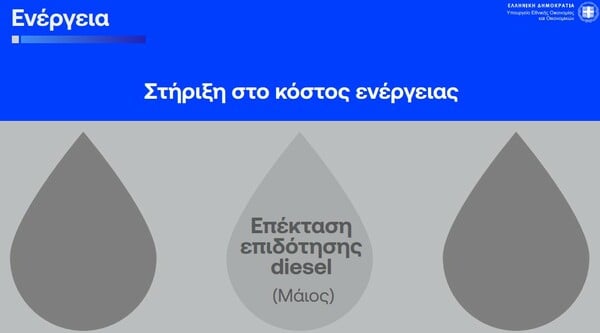 ΝΕΑ ΜΕΤΡΑ ΣΤΗΡΙΞΗΣ DIESEL
