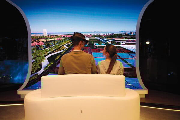 Το µέλλον της Αθήνας «προσγειώνεται» στο Golden Hall: Μια high-tech βόλτα στο The Ellinikon