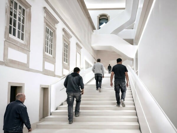 Ένα νέο μουσείο στην Πορτογαλία ανοίγει πρώτα για τους εργάτες που το έχτισαν